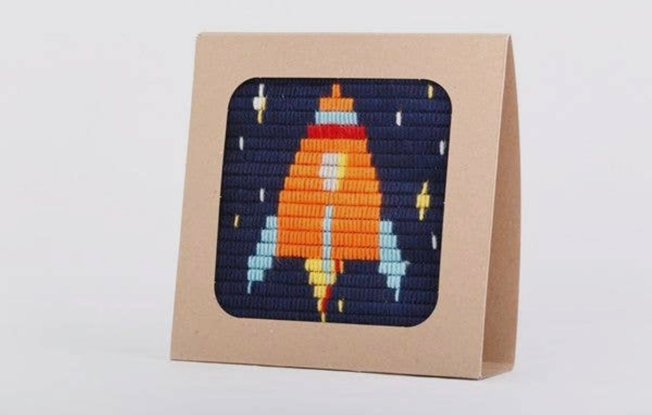 Needle Point Kit - Rocket