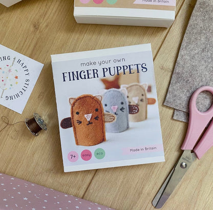 Kitten Finger Puppets DIY Craft Kit