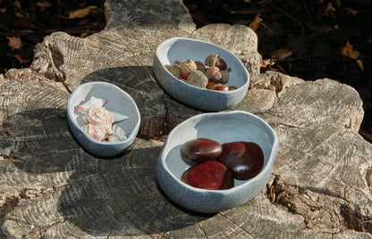 Stone Bowls - Set of 3