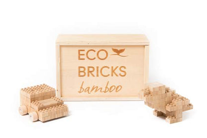 45 Piece Bamboo Eco Bricks Set