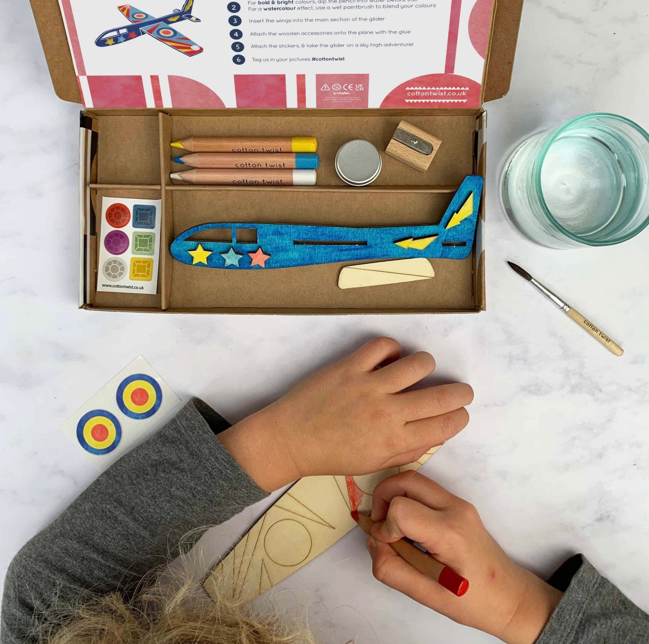 Plane Craft Kit Activity Box